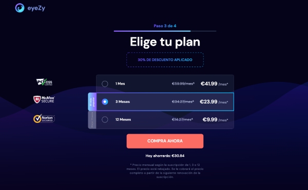 eyezy price ES